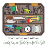 Display Box A2 Cover Plate Honey Cuts