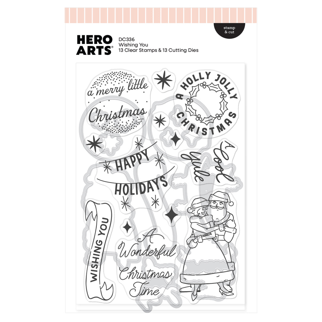 Hero Arts Wishing You Stamp & Cut
