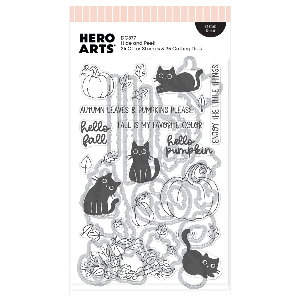 Hide and Peek Stamp & Cut