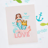 Hero Arts Partners In Brine Stamp & Cut Set