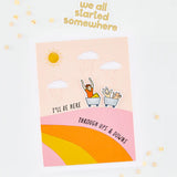 Hero Arts We All Started Somewhere Stamp & Cut Set