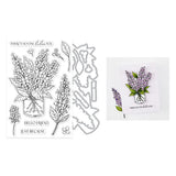 Hero Arts No One Lilac You Stamp & Cut Set