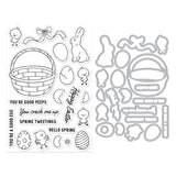 Hero Arts Spring Tweetings Stamp & Cut Set