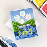 Hero Arts Lake of Legends Stencil Set