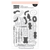 Hero Arts Let's Stick Together Stamp & Cut by Hero Arts + Carly Tee