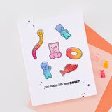 Hero Arts Let's Stick Together Stamp & Cut by Hero Arts + Carly Tee
