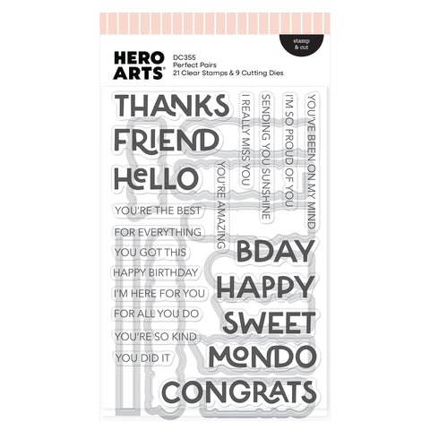 Perfect Pairs Stamp & Cut