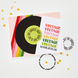 Hero Arts Vintage Vinyl Stamp & Cut