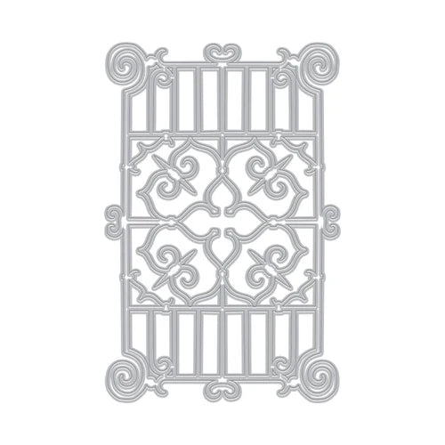 Ornate Gate Cover Plate (F)