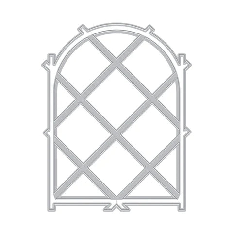 Trellis Window Die from the In The Garden Collection