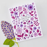 Hero Arts Color Layering Meadow Blooms Stencils