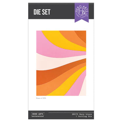 Hero Arts Wavy Lines Die Set