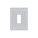 Hero Arts Squiggly Rectangle Frames Die Set