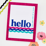 Hero Arts Hello Friend Clear Stamp & Die Bundle