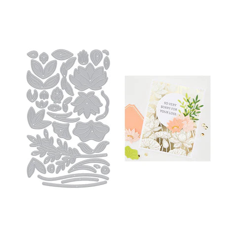 Hero Arts Lotus Flower Die Set