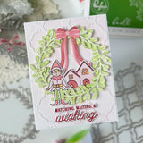 Tied with Cheer die & stencil bundle