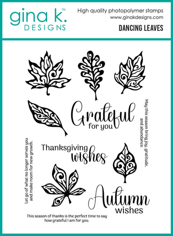 Dancing Leaves Stamp Set
