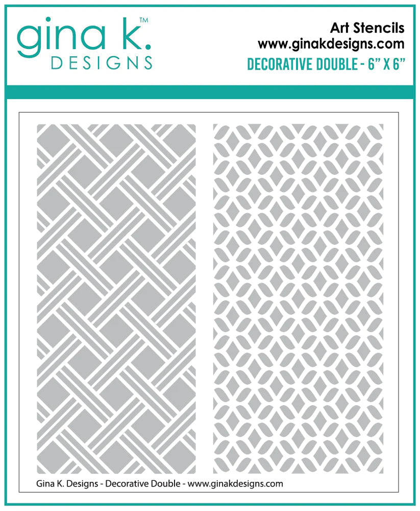 Decorative Double Stencil