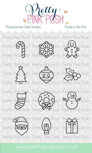 Holiday Icons Stamp Set