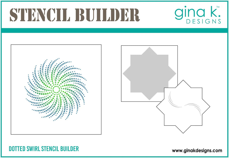 Dotted Swirl Stencil Builder