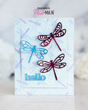 Layered Dragonflies Stencils (Set of 2)