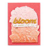 Floral For You 3D Emboss & Cut Folder from the Sealed 3D Botanicals Collection