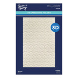 Flourish 3D Embossing Folder from Simon's Birthday Bash Collection by Simon Hurley