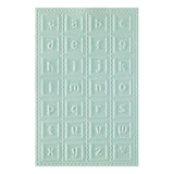 Classic Pooh Baby Blocks 3D Embossing Folder with Simple Stories