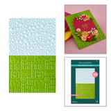 Suds & Buds 3D Embossing Folder
