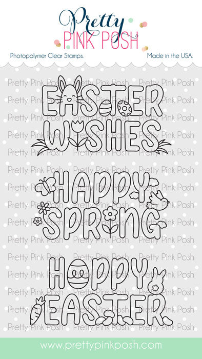 Easter Word Scenes Stamp Set