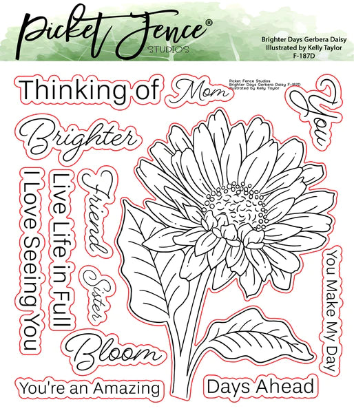 Brighter Days Gerbera Daisy Coordinating Die