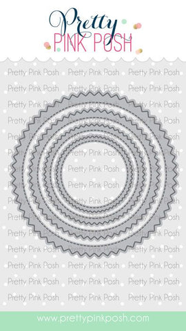 Pinking Circles Die Set