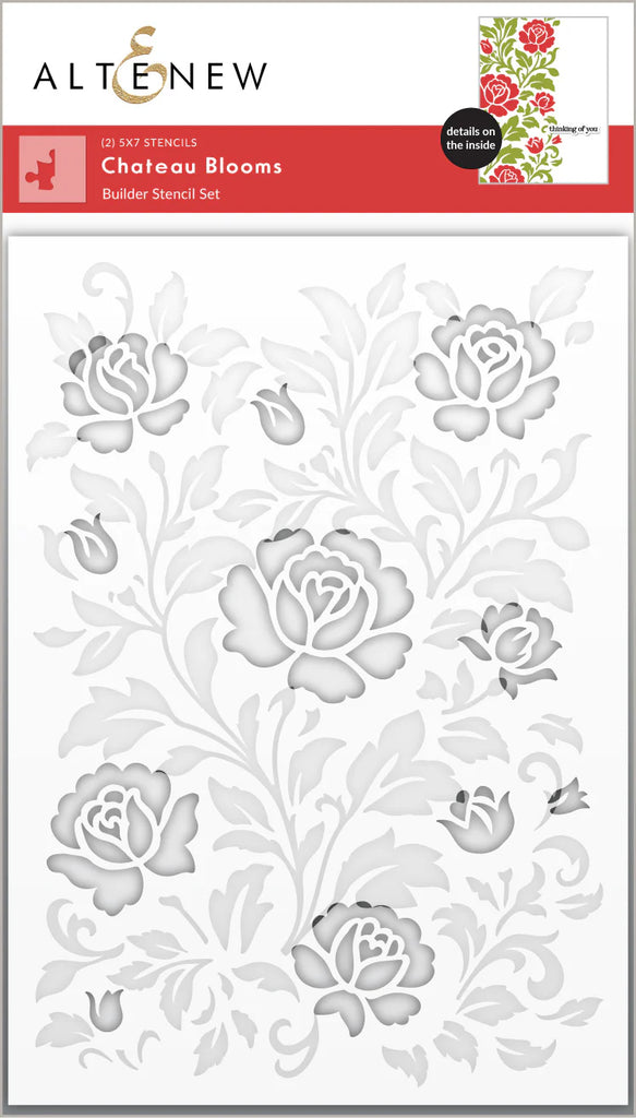 Chateau Blooms Stencil Set (2 in 1)