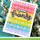 Folksy Tulip Border