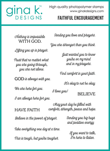 Faithful Encouragement