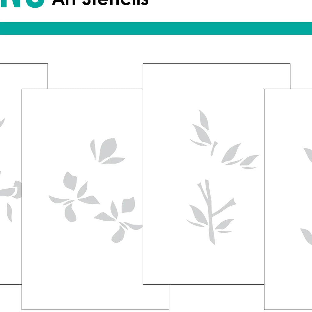 Fancy Florals Layering Stencils Stencil