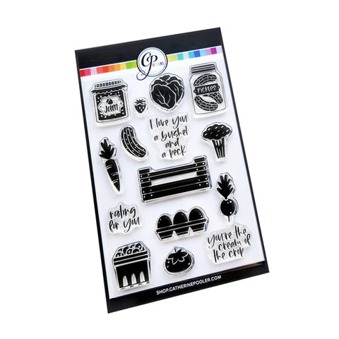 Farmers Market Stamp Set