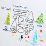 Festive Firs Stamp and Die Bundle