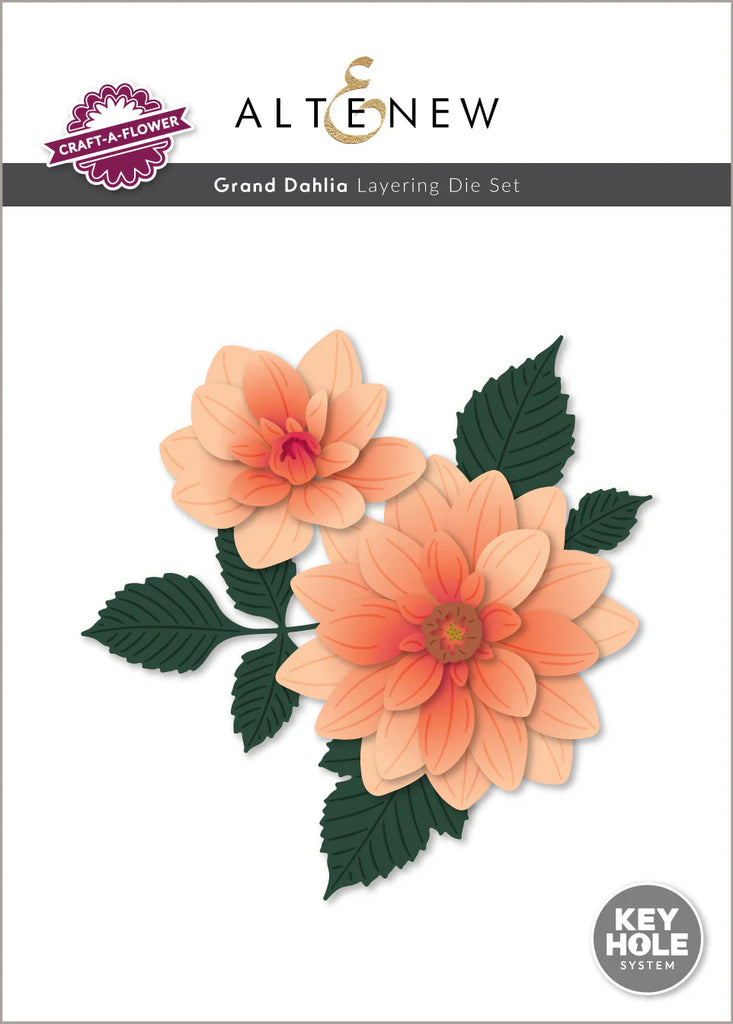 Craft-A-Flower: Grand Dahlia Layering Die Set