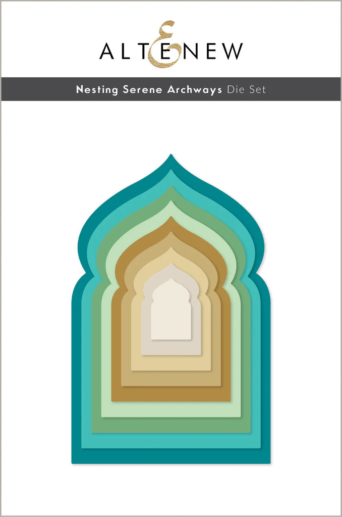 Nesting Serene Archways Die Set