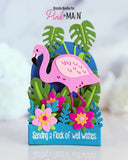 Flamingo Pop Up Card Dies