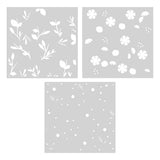 Floral Fancy Layered Stencil ( 3 layers)