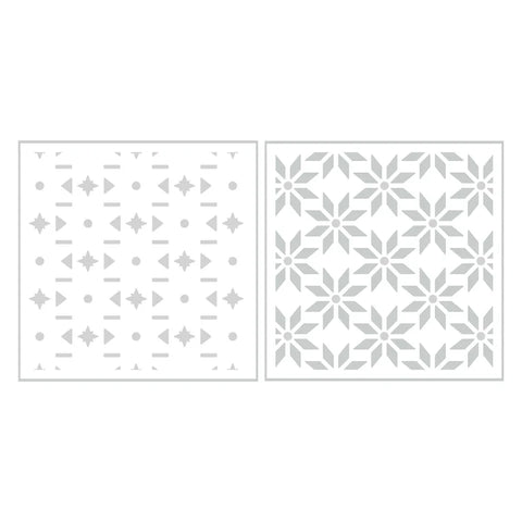 Folk Star Layered Stencils (2 pack)