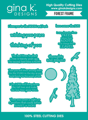 Forest Frame Die Set
