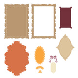 Lovely Layouts: Framed In Fall Honey Cuts
