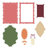 Lovely Layouts: Framed In Fall Honey Cuts