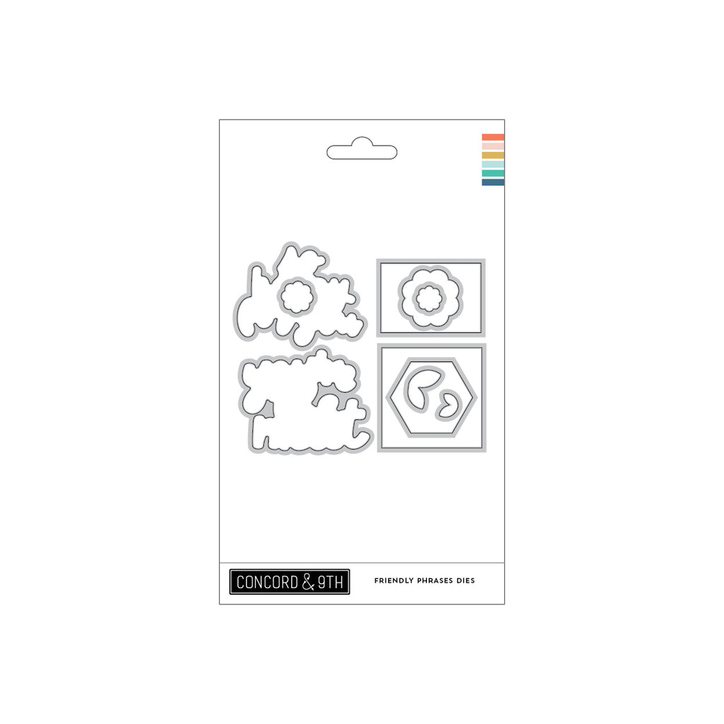 Friendly Phrases Dies