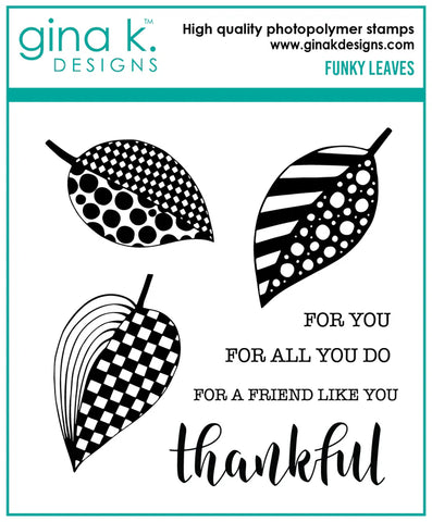 Funky Leaves Stamp Set