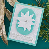 Wonderful Winter Sentiments Glimmer Hot Foil Plate & Die Set from the Simon's Snow Globes Collection by Simon Hurley