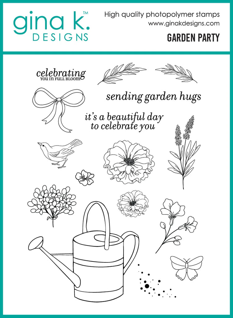 Garden Party Stamp Set